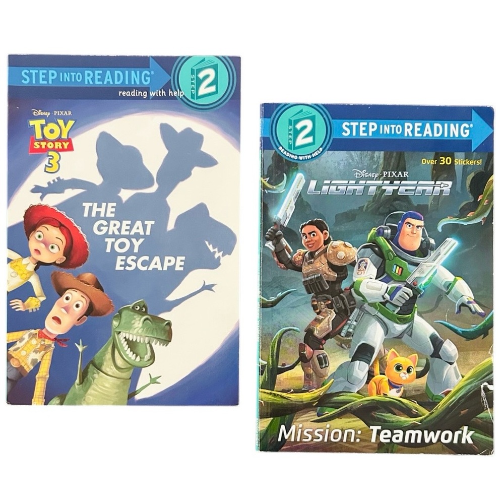 ✅ 5 for $25 - Step into Reading: Toy Story & Lightyear Kids Book Set - Blue